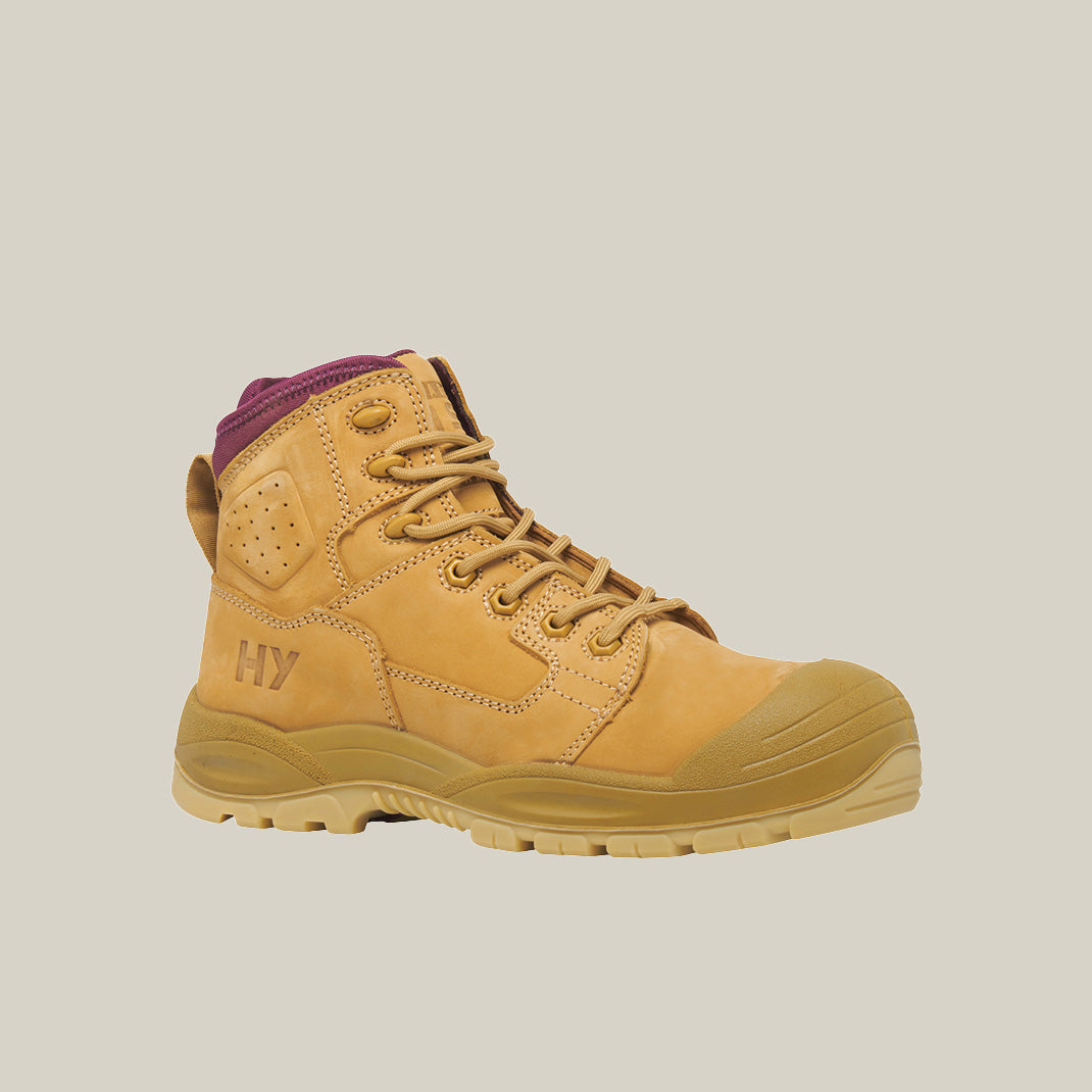 Hard Yakka Legend PR Women's Composite Toe Electrical Hazard Puncture-Resisting Side Zip Work Hiker