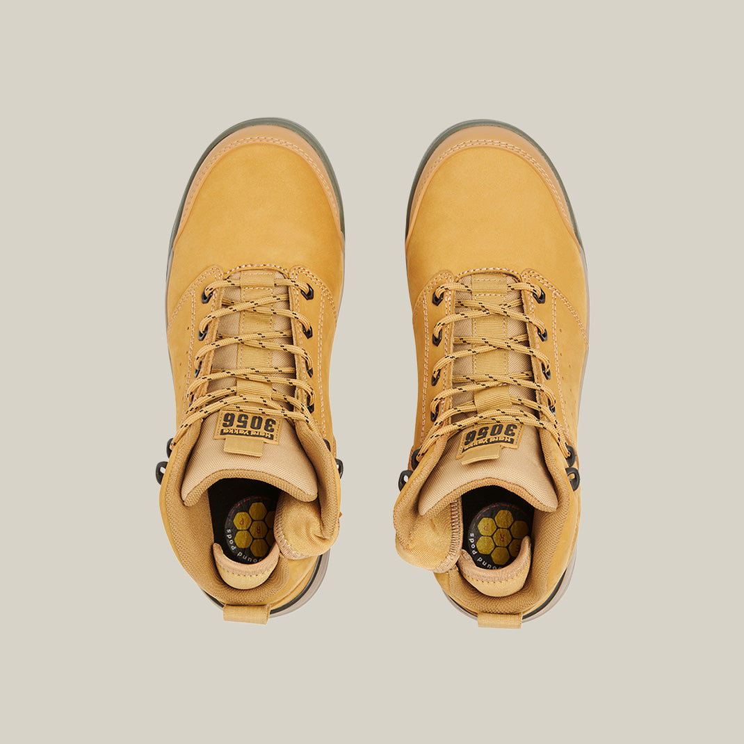 Hard Yakka 3056 INT Men's Composite Toe Static-Dissipative Puncture-Resisting Side Zip Work Hiker