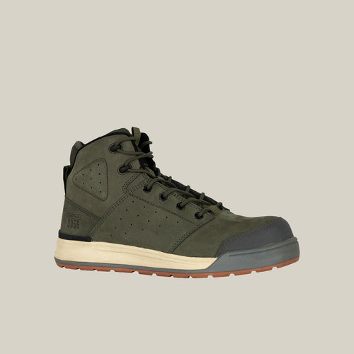 Hard Yakka 3056 INT Men's Composite Toe Static-Dissipative Puncture-Resisting Side Zip Work Hiker