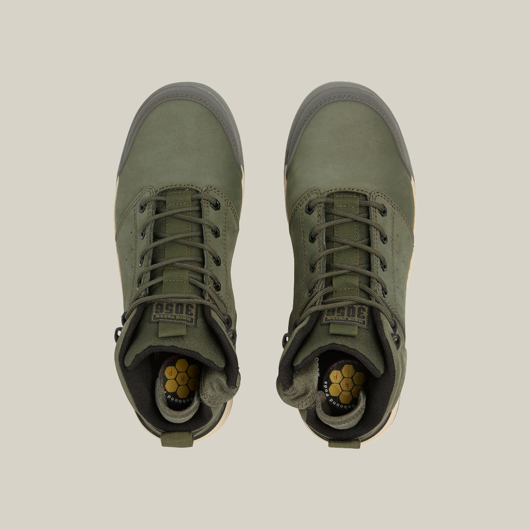 Hard Yakka 3056 INT Men's Composite Toe Static-Dissipative Puncture-Resisting Side Zip Work Hiker