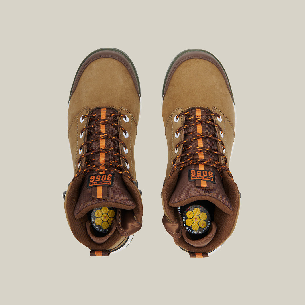 Hard Yakka 3056 INT Men's Composite Toe Static-Dissipative Puncture-Resisting Side Zip Work Hiker