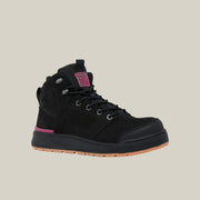 Hard Yakka 3056 INT Women's Composite Toe Static-Dissipative Puncture-Resisting Side Zip Work Hiker
