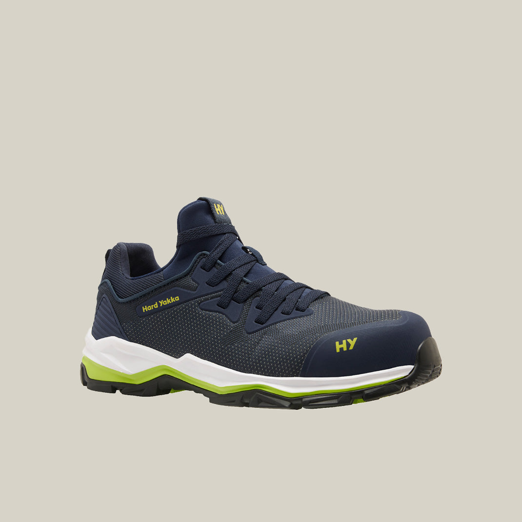 Hard Yakka Icon Men's Composite Toe Static-Dissipative Puncture-Resisting Athletic Work Shoe