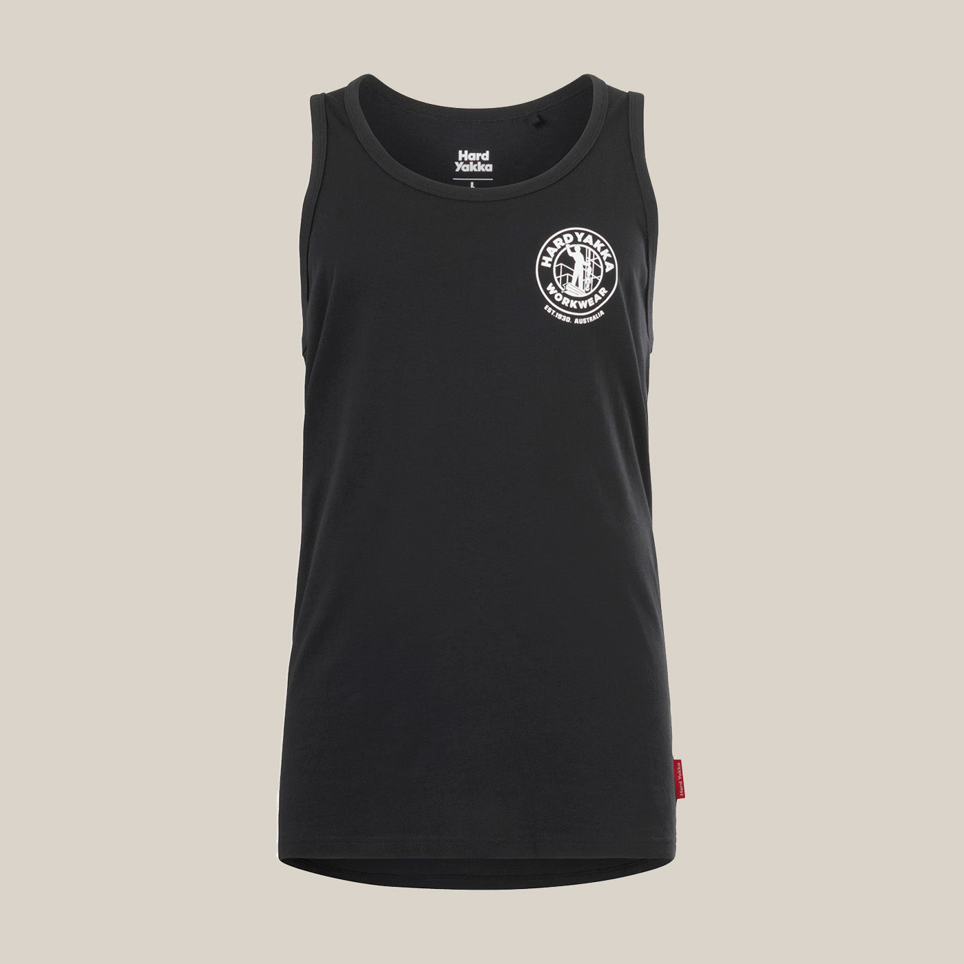 Hard Yakka Heritage Icon Men's Regular Fit Logo Tank Shirt
