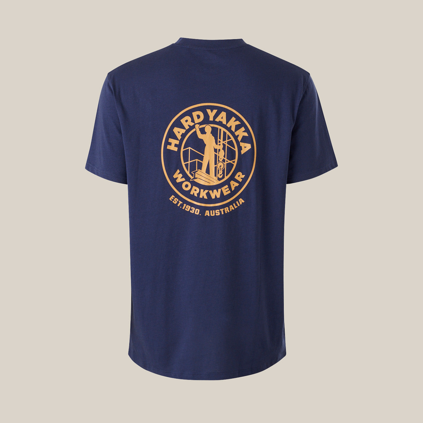 Hard Yakka Heritage Icon Men's Regular Fit Short Sleeve T-Shirt