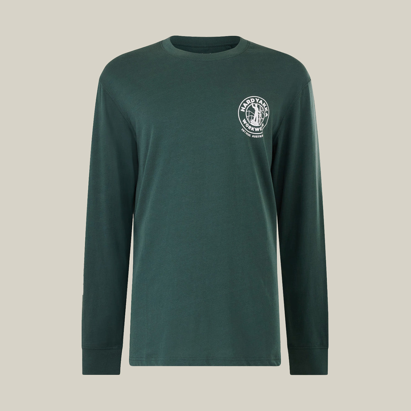 Hard Yakka Heritage Icon Men's Regular Fit Long Sleeve T-Shirt