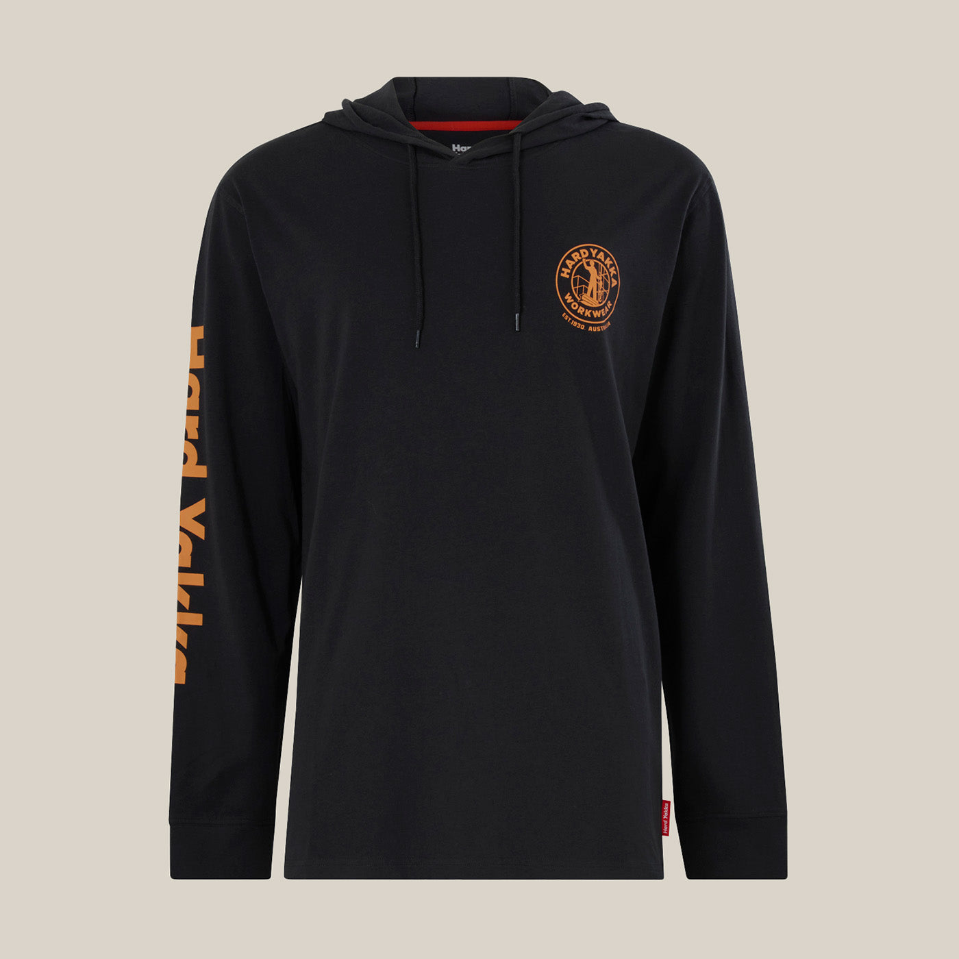 Hard Yakka Heritage Icon Lightweight Men's Regular Fit Hoodie Shirt