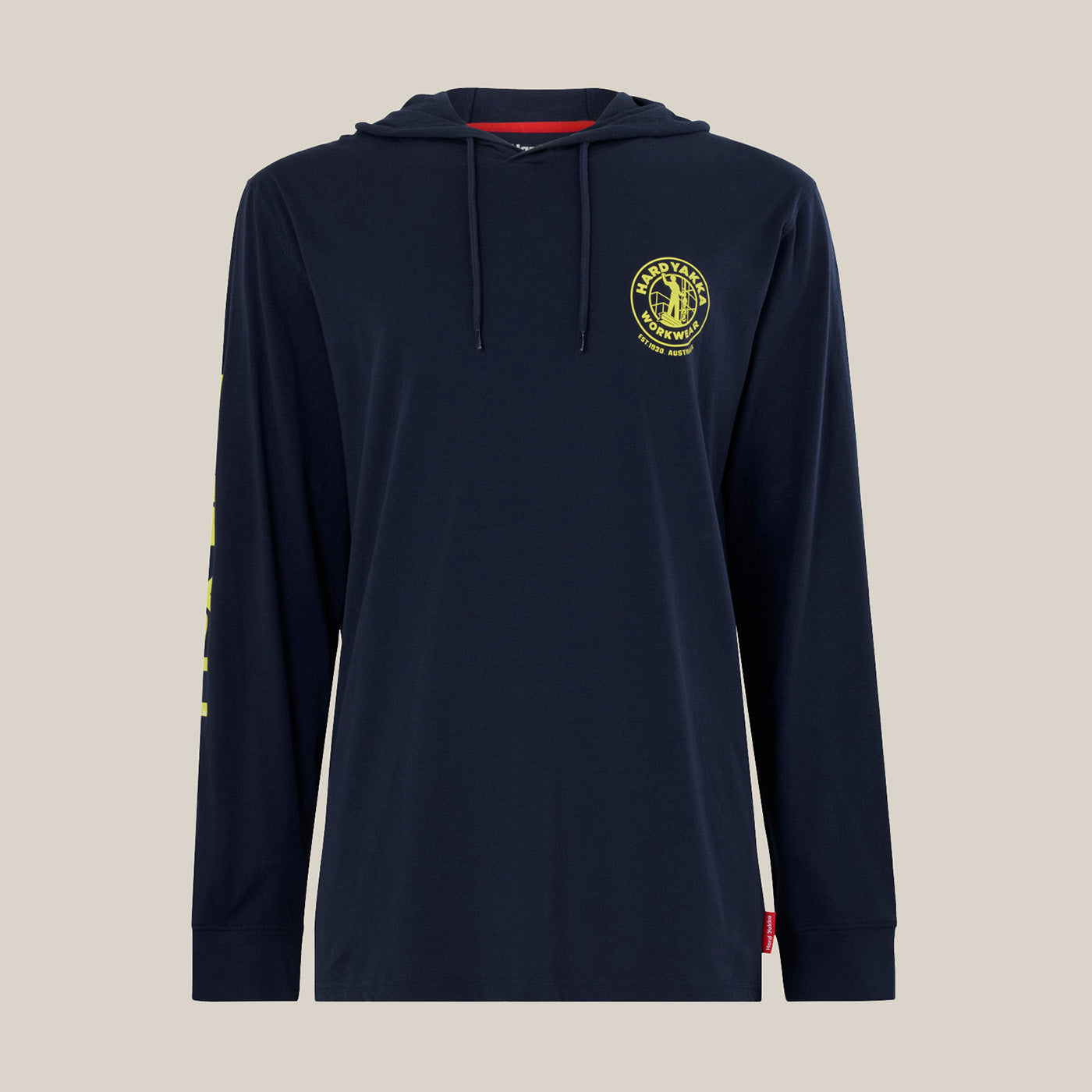 Hard Yakka Heritage Icon Lightweight Men's Regular Fit Hoodie Shirt