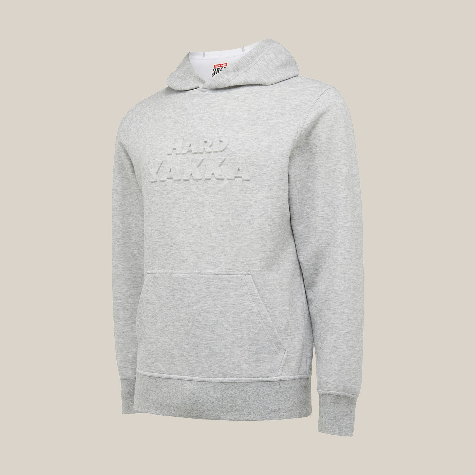 Hard Yakka Embossed Men's Regular Fit Pullover Hoodie Sweatshirt